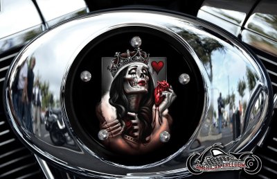 Custom Air Cleaner Cover - Queen Death
