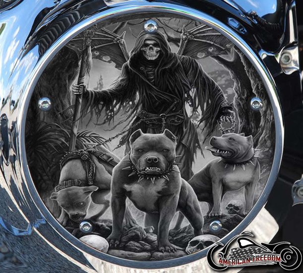 Custom Derby Cover - Pit Bulls