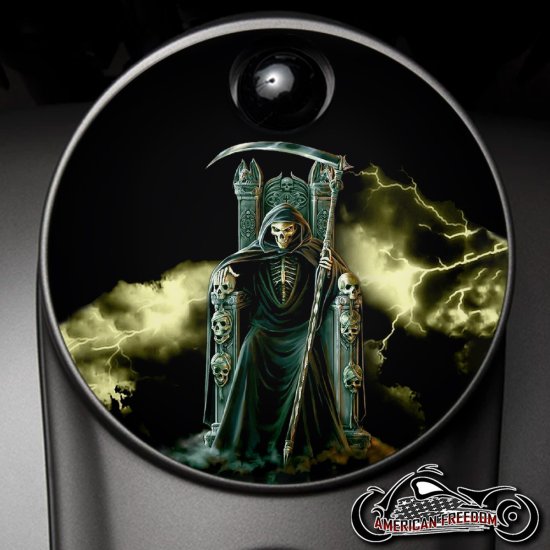 Custom Fuel Door - Lightning