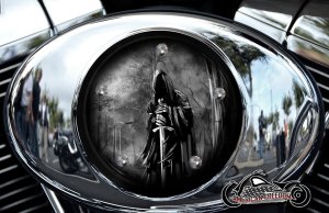 Custom Air Cleaner Cover - Reaper Woods