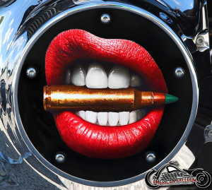 Custom Derby Cover - Bullet Lips