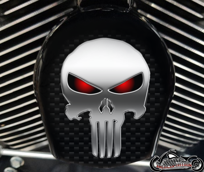 Custom Horn Cover - Red Eye Punisher
