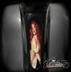 Harley 8 Inch Dash Insert - Red Head Beauty