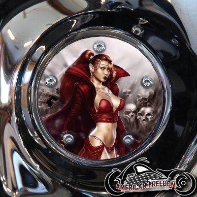 Custom Timing Cover - Goth Girl 3