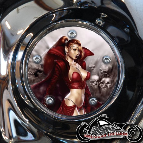 Custom Timing Cover - Goth Girl 3