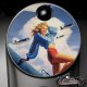 Custom Fuel Door - Blonde Pin Up