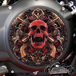 Victory Derby Cover - Red Skull Guns