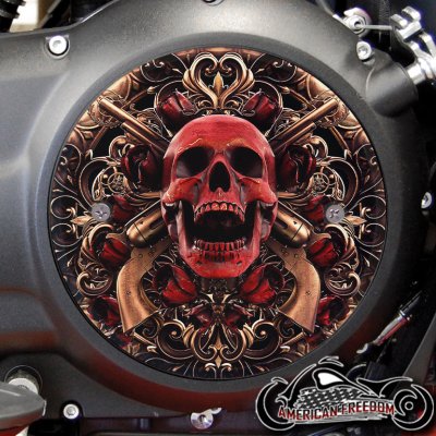 Victory Derby Cover - Red Skull Guns