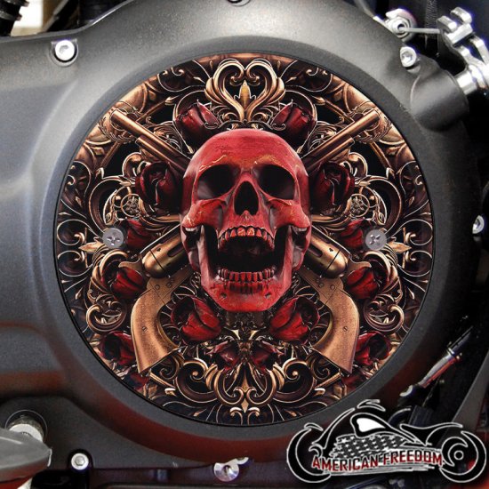 Victory Derby Cover - Red Skull Guns