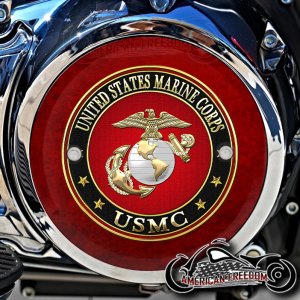 Indian 2021+ Thunderstroke Challenger Derby - Red USMC