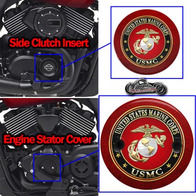 Harley Davidson XG500/XG750 2 Piece Set USMC Marines