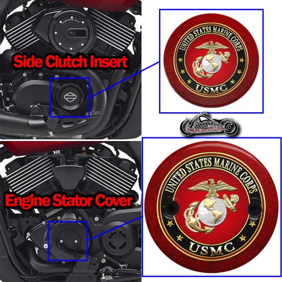 Harley Davidson XG500/XG750 2 Piece Set USMC Marines