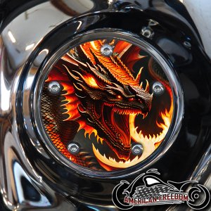 Custom Timing Cover - Roaring Dragon