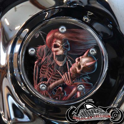 Custom Timing Cover - Reaper Bone Guitar