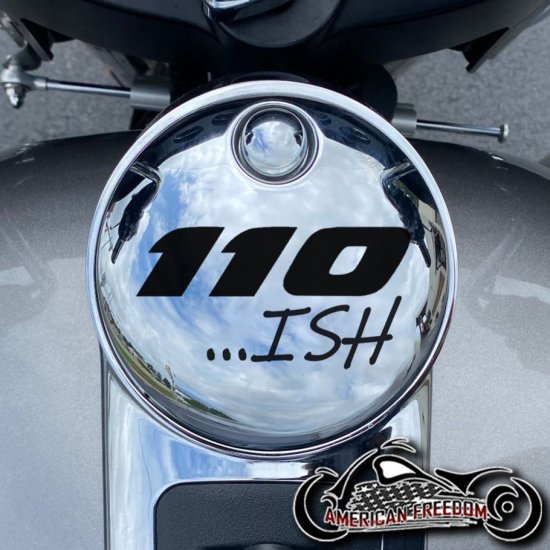 Chrome Harley Davidson Fuel Door - 110 ish