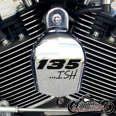 Chrome Harley Davidson Fuel Door - 135 ish