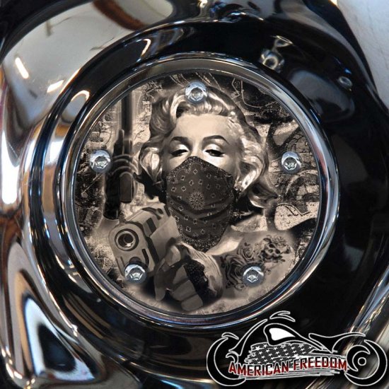 Custom Timing Cover - Marilyn Gunner Sepia Tone