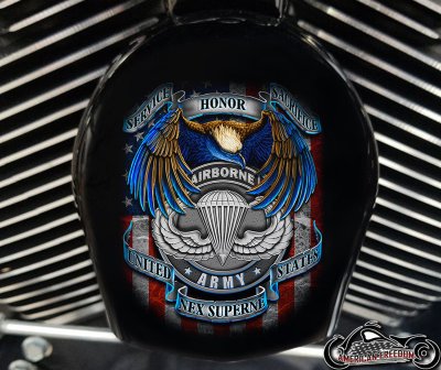 Custom Horn Cover - American Airborne