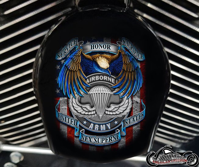 Custom Horn Cover - American Airborne
