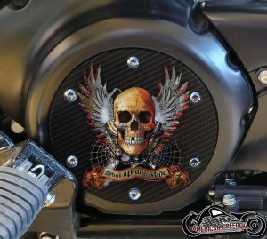 SUZUKI M109R Derby/Engine Cover - Shut Up And Ride