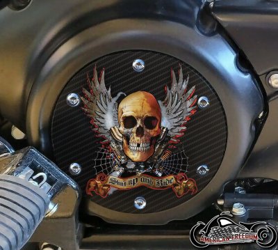 SUZUKI M109R Derby/Engine Cover - Shut Up And Ride