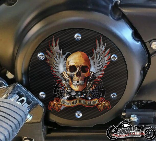 SUZUKI M109R Derby/Engine Cover - Shut Up And Ride