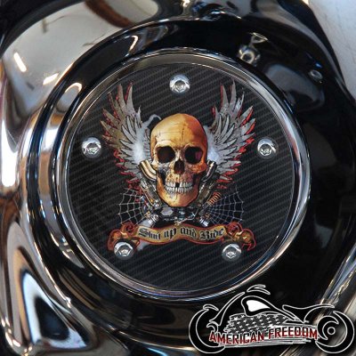 Custom Timing Cover - Shut Up And Ride