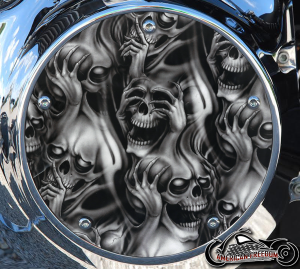 Custom Derby Cover - No Evil