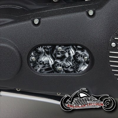 Custom Oval Inspection Cover - No Evil