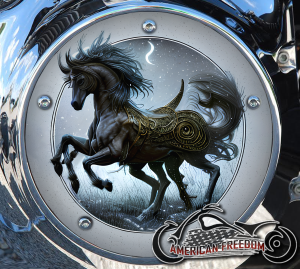 Custom Derby Cover - Sleipnir