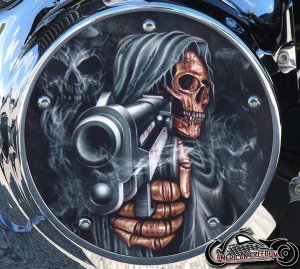 Custom Derby Cover - Gunpoint