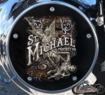 Custom Derby Cover - Saint Michael