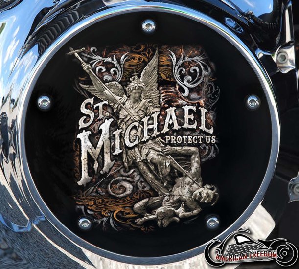 Custom Derby Cover - Saint Michael