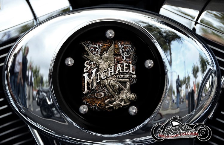 Custom Air Cleaner Cover - St. Michael