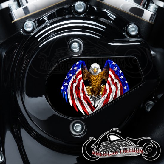 Harley Davidson VVT Timing Medallion - Striking Eagle