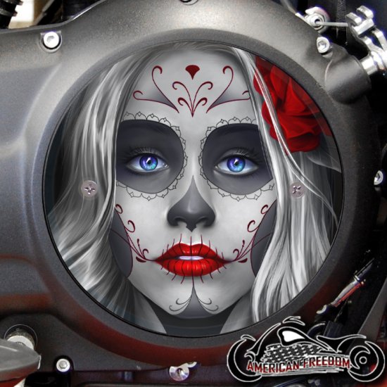 Victory Derby Cover - Sugar Skull Red