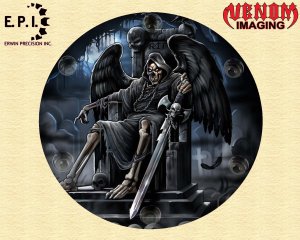 SUZUKI M109R Derby/Engine Cover - Sword Reaper