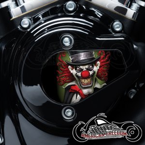 Harley Davidson VVT Timing Medallion - Top Hat Evil Clown