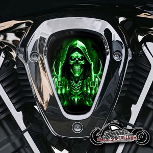 Indian Challenger Pursuit V Cover Inserts - FU Reaper Green