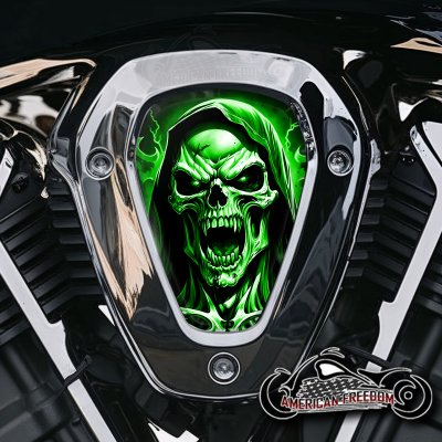 Indian Challenger Pursuit V Cover Inserts - Vampire Reaper Green