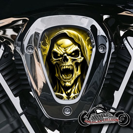 Indian Challenger Pursuit V Cover Inserts- Vampire Reaper Yellow