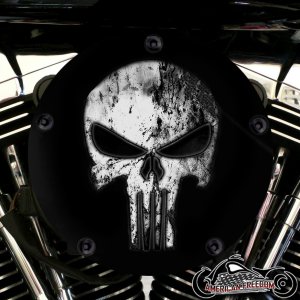 Harley Davidson High Flow Air Cleaner Cover - Tribal Punisher