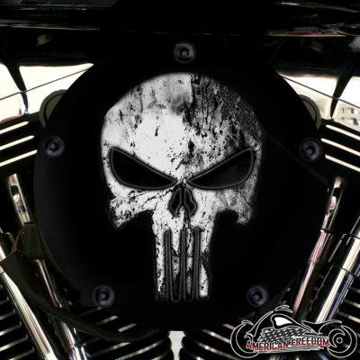 Harley Davidson High Flow Air Cleaner Cover - Tribal Punisher