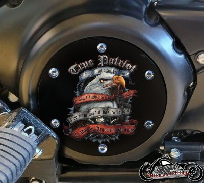 SUZUKI M109R Derby/Engine Cover - True Patriot