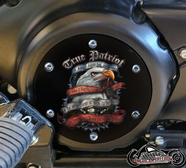 SUZUKI M109R Derby/Engine Cover - True Patriot