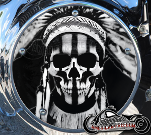 Custom Derby Cover - Undead Native Custom Derby Cover - Undead Native