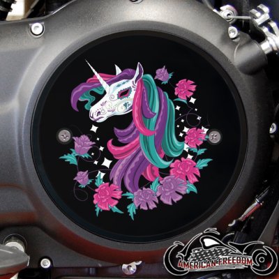 Victory Derby Cover - Unicorn Skeleton