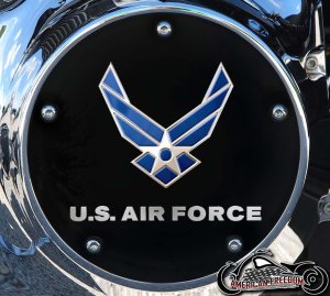 Custom Derby Cover - Air Force Logo