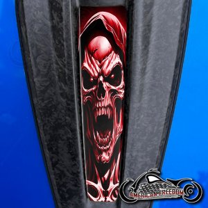 2023+ Harley CVO Dash Insert Vampire reaper red