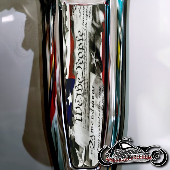 Harley 2024+ Street Glide & Road Glide Dash Insert - People Flag